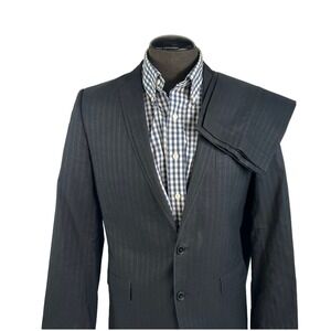 Dolce & Gabbana Martini Cotton Silk Jacquard Black Gray Suit Made Italy 40‎